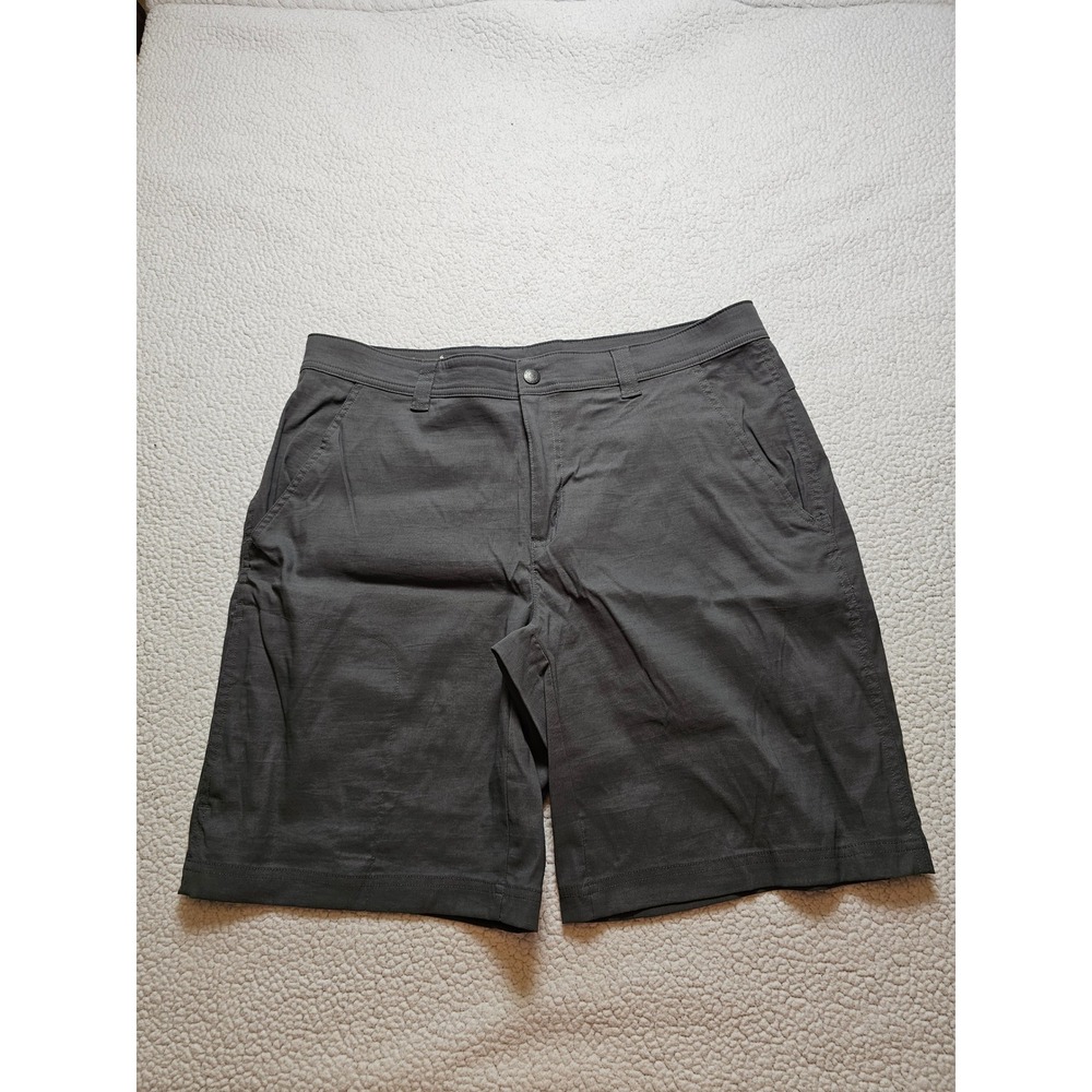 Columbia Omni-shield andvance repellency Mens Gray Hiking Shorts Size 36